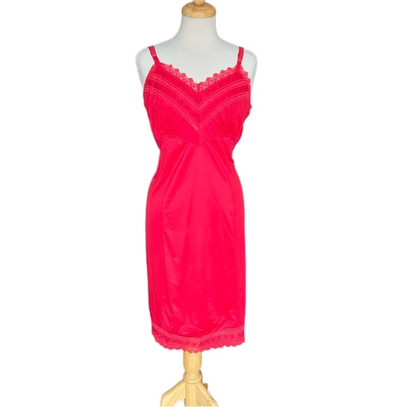 jcpenney Intimates & Sleepwear Vintage Pennys Adonna Red Lace